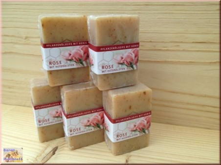 Honey rose blossoms soap (100g)