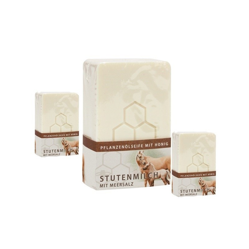 Savon au miel au lait de jument et au sel de mer Savon au miel au lait de jument et au sel de mer