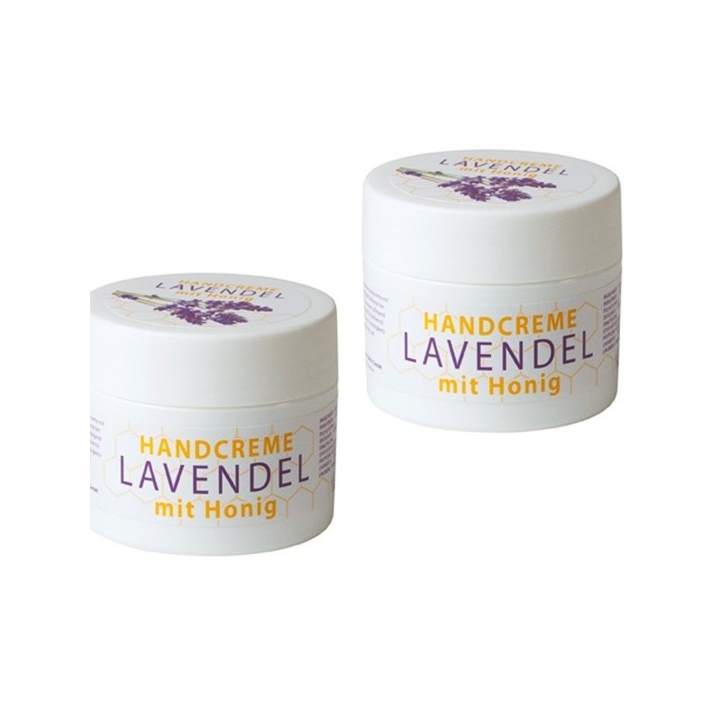Lavendel-Handcreme mit Honig