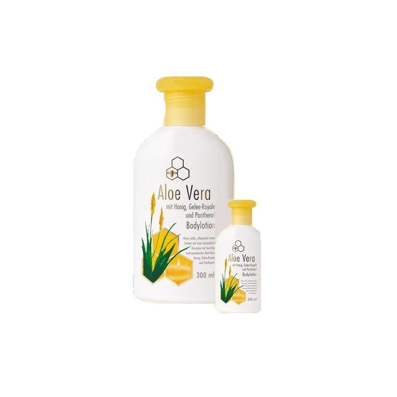 Lotion au miel et aloe vera