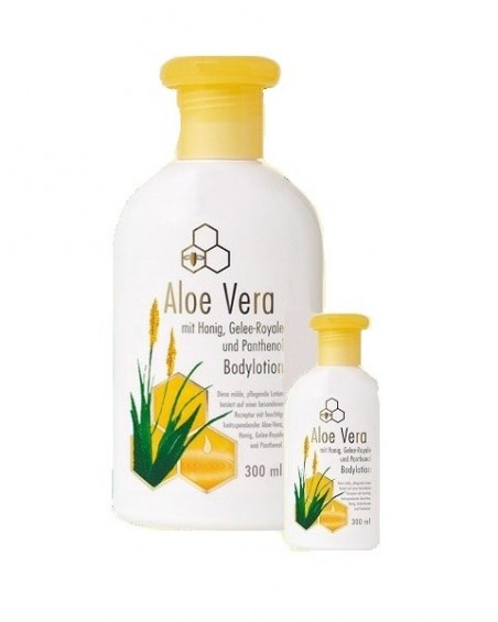 Lotion au miel et aloe vera