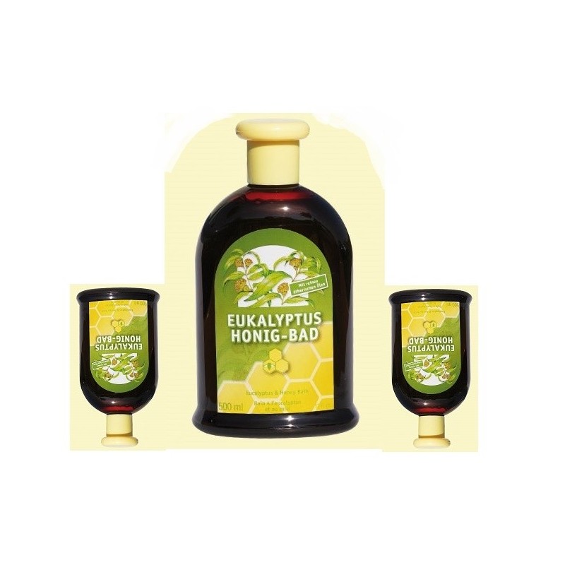 Bain d'eucalyptus au miel (500ml)
