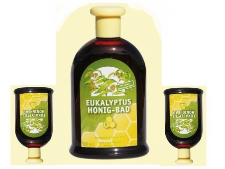 Bain d'eucalyptus au miel (500ml)