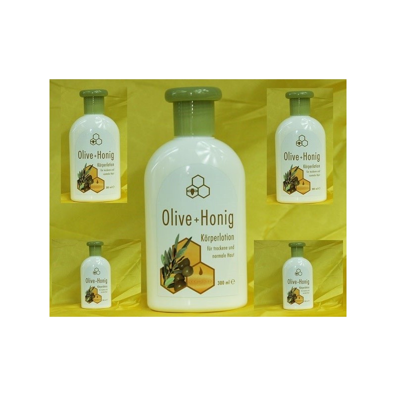 Olive Honig Koerperlotion