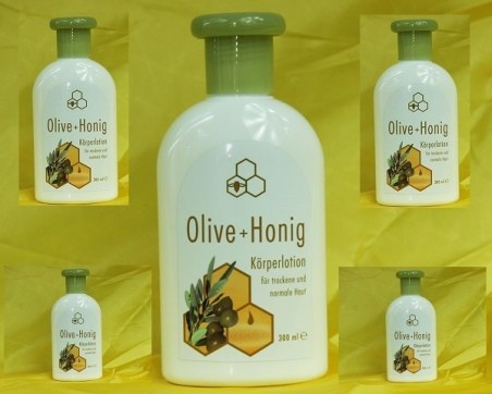 Olive Honig Koerperlotion