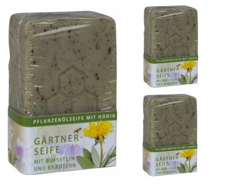 Savon pour les jardiniers avec du miel 100g.