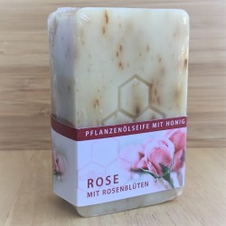 Мыло с мёдом и лепестками роз(100 г)