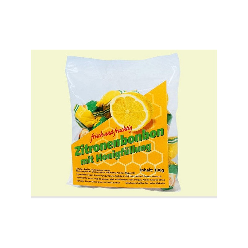 Bonbon au citron et au miel (100gr.)