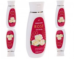 Shower gel Rose with honey (250ml)