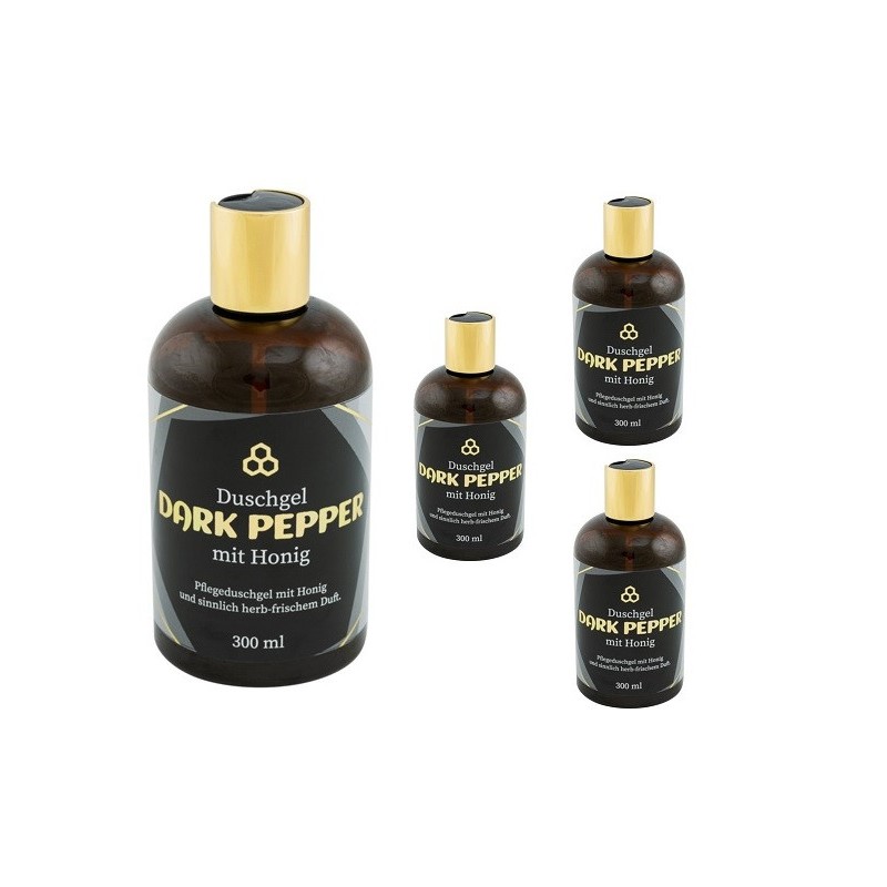 Dark Pepper honey shower gel (300ml)