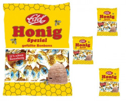 Bonbons au miel fourrés (90 g)