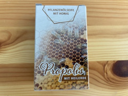 Propolis honey soap with remedial earth (100g)