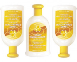 Honey body lotion with royal jelly (500 ml).