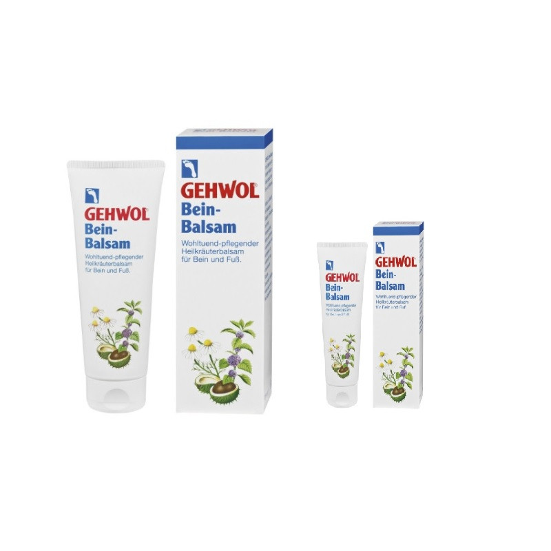 Gehwol Bein-Balsam Wohltuend-pflegender Heilkräuterbalsam für Bein und Fuß.(125ml)