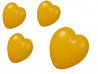 Heart honey soap with honey scent (45 g sealed).