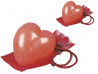 Mydło w kształcie serca z miodem i różą (45 g w woreczku z organzy).