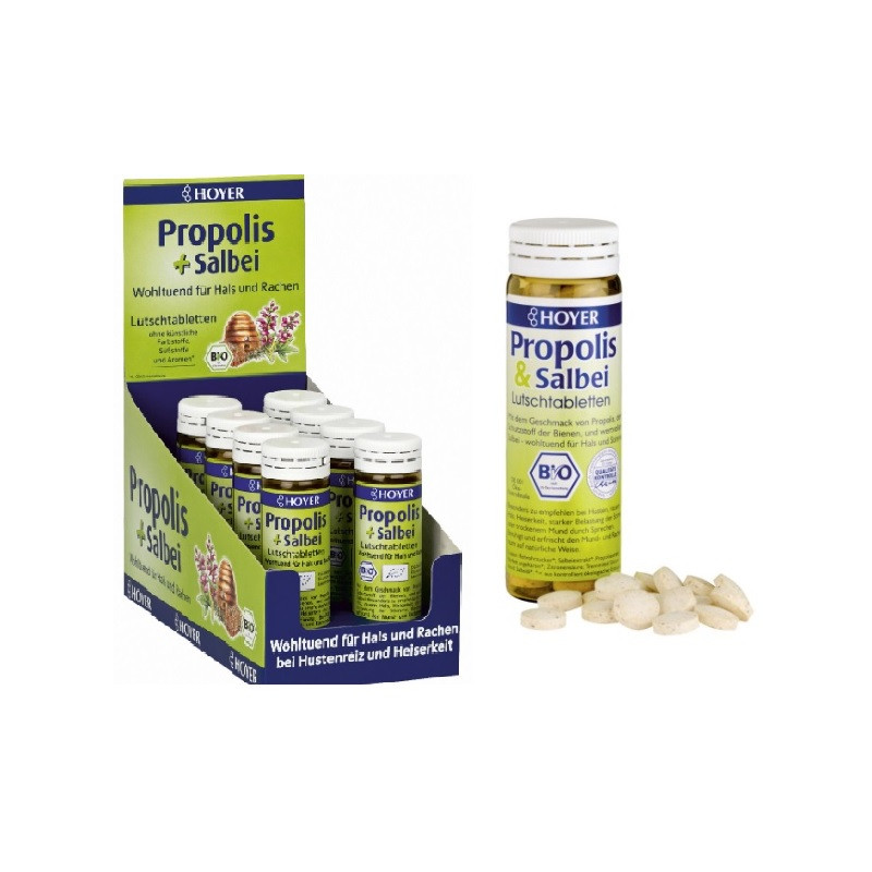 Tabletki z propolisem i szałwią (60 szt.)