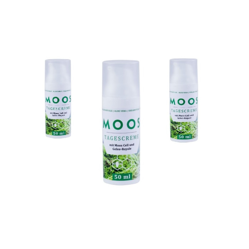 Moos Tagescreme mit Gelee-Royale (50 ml-Spender).