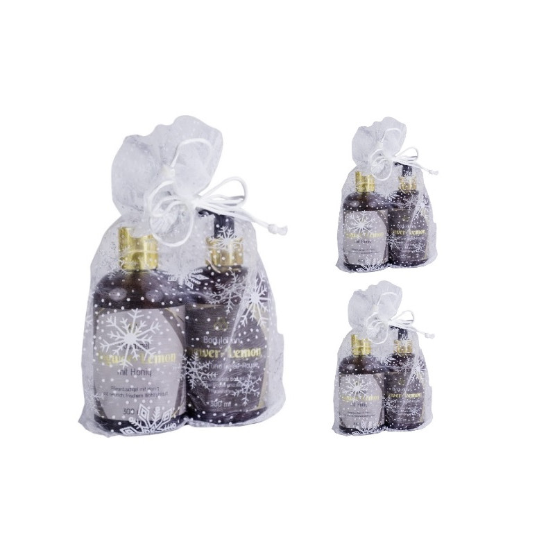 Geschenkset W Ingwer-Lemon Duschgel, Lotion.