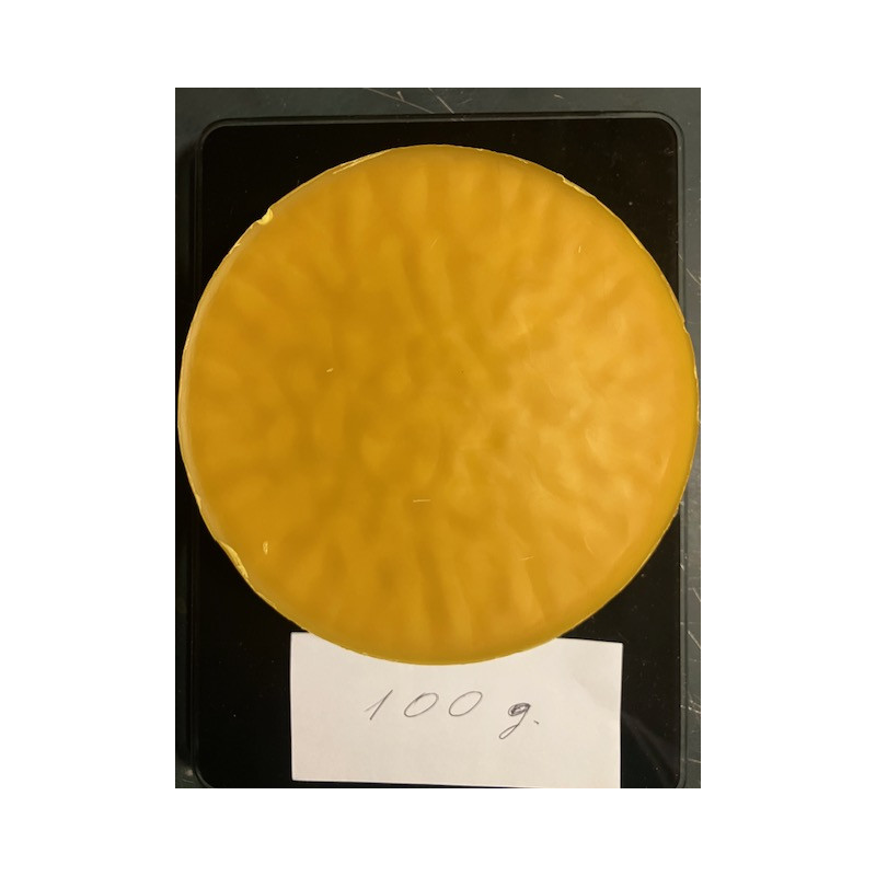 Cire d'abeille directement de l'apiculteur | Bloc de cire d’abeilles | 100g.