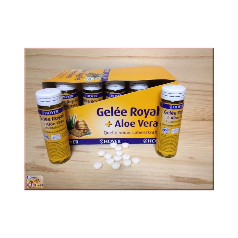 Royal Jelly + Aloe Vera (tabletki do ssania / do żucia)